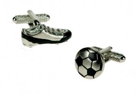 Cufflinks - Football and Boot